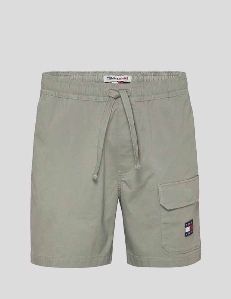 Shorts TOMMY JEANS pocket beach short green